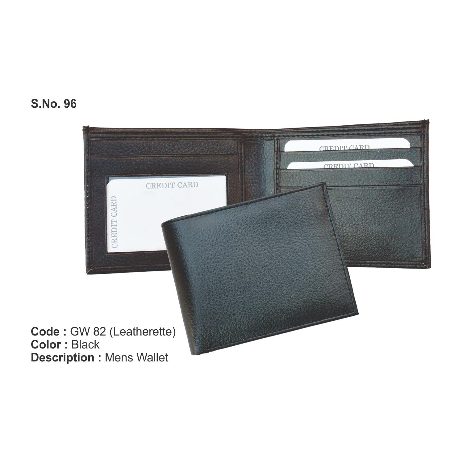 Leatherette Men's Wallet (GW82) - PYG Corp