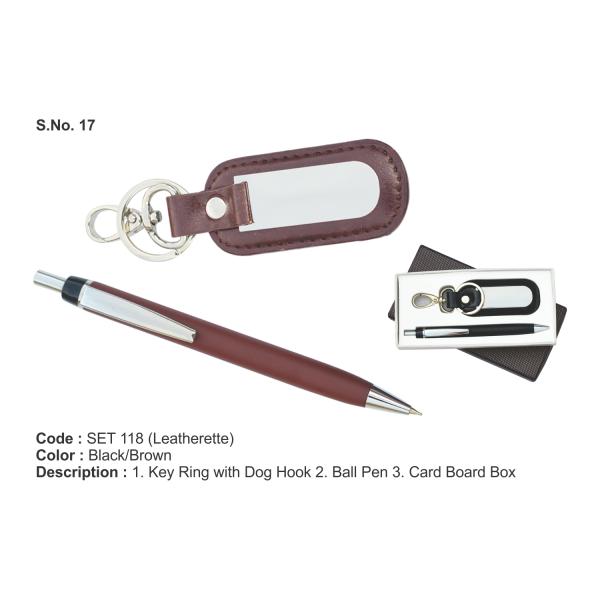 Leather Gift Set (2-in-1) SET118