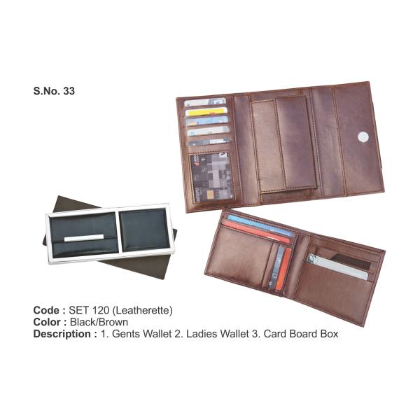 Leather Gift Set (2-in-1) SET120