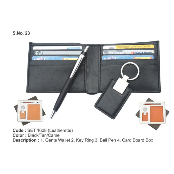 Leather Gift Set (3-in-1) SET1608