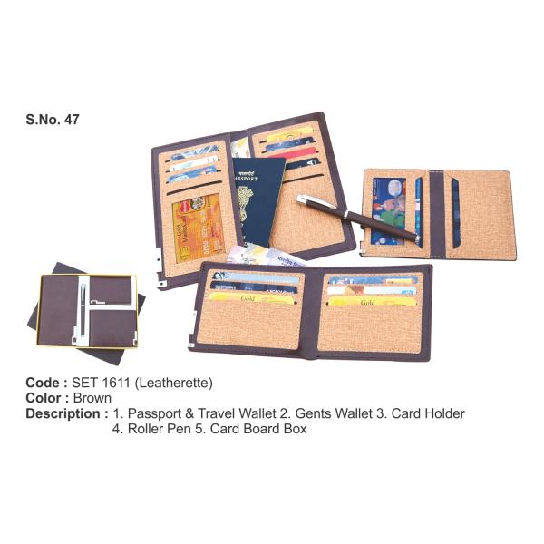 Leather Gift Set (4-in-1) SET1611