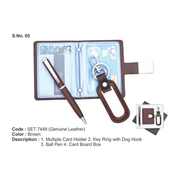 Leather Gift Set (3-in-1) SET7448