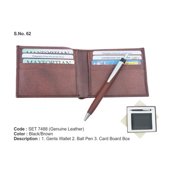 Leather Gift Set (2-in-1) SET7488