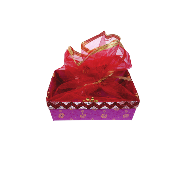 Light Weight Square Hamper Basket, (9.5x9.5x2.5 inches) (BSQ03)