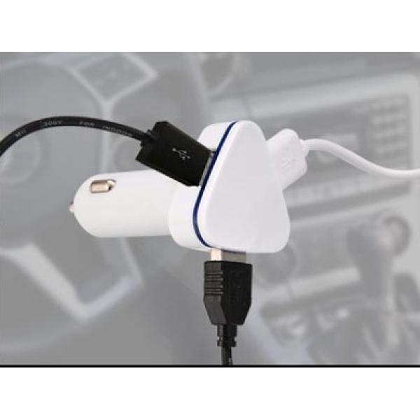 Triple USB Car charger (C-25)