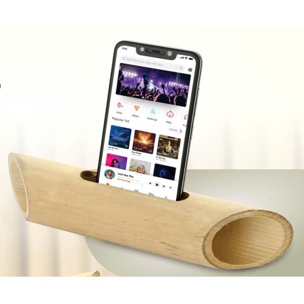 Bamboo Music Amplifier for Smartphones (E-245)