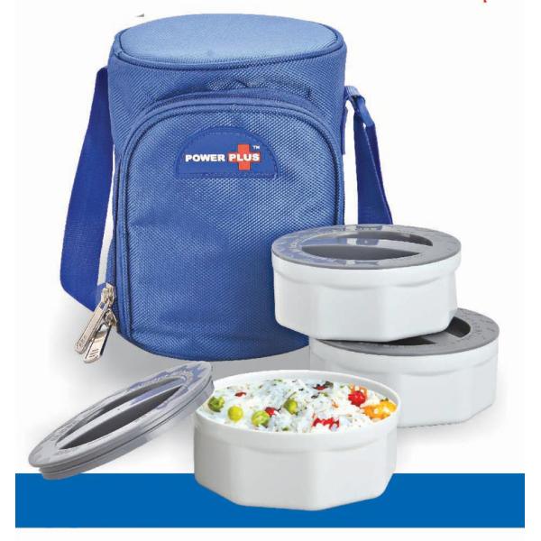 Zippy Lunch bag- 3 containers (plastic) (H-70)