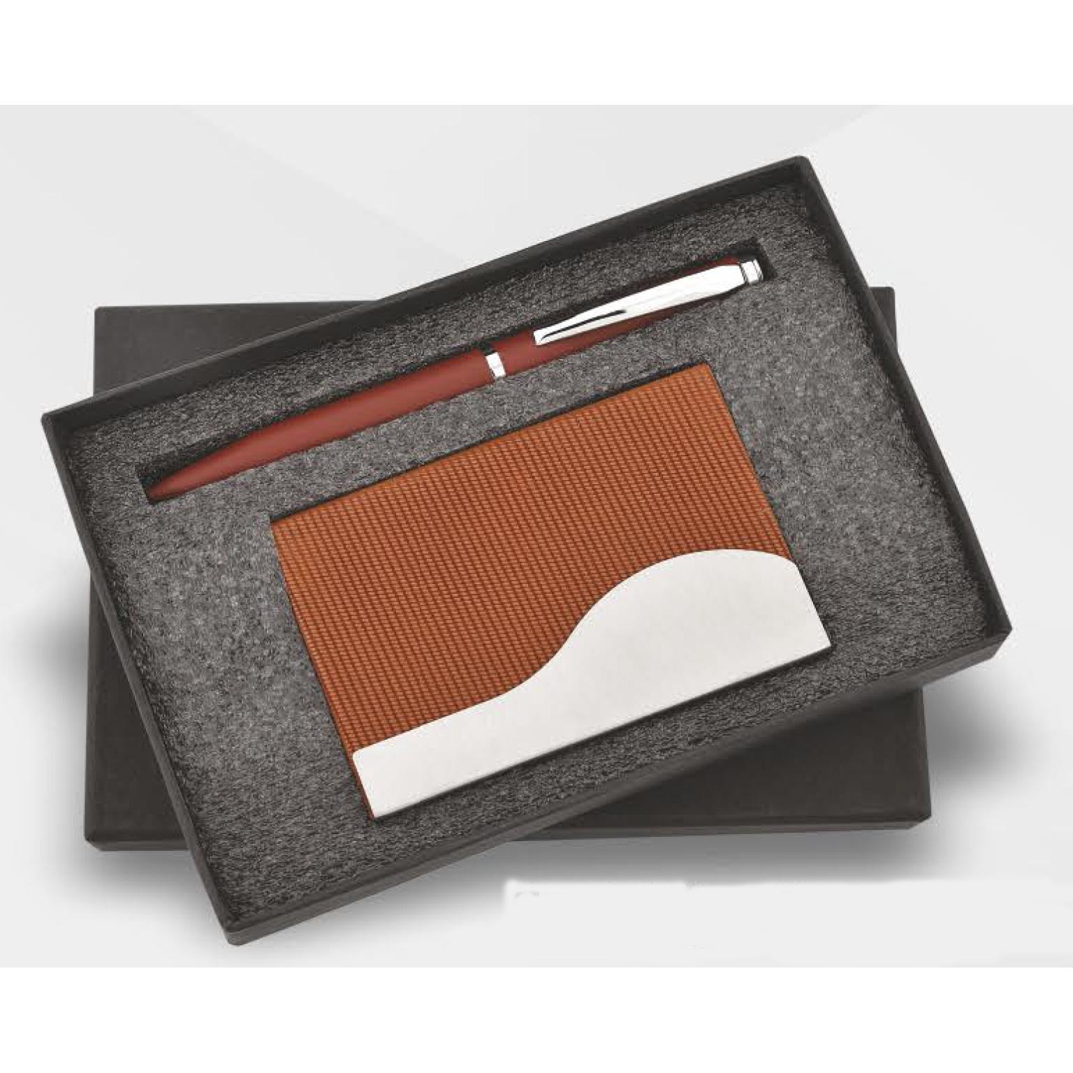 Curve Pen and Card Holder Set